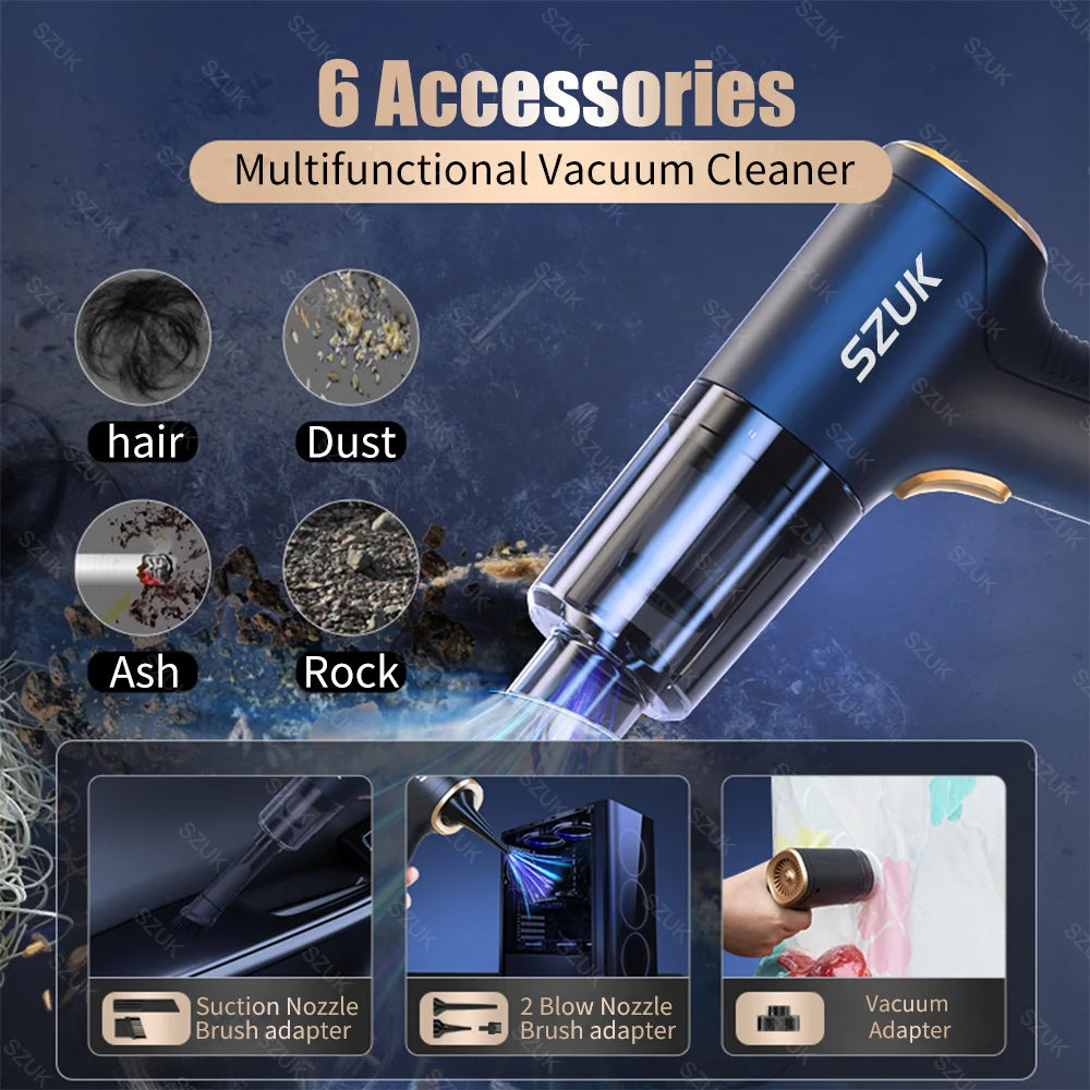 Mini Power Car Vacuum